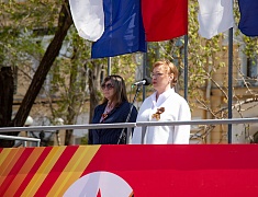 Посвящение школьников Благовещенска в «Орлята России» 