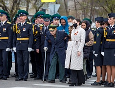 Торжественное прохождение войск в честь Дня Победы