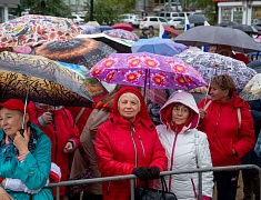 Концерт в поддержку референдума в ЛНР, ДНР, а также в Херсонской и Запорожской областях прошел в Благовещенске