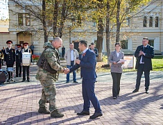 Автобус Победы вернулся в Благовещенск