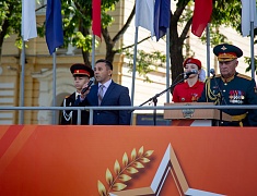  В Благовещенске отметили 80-летие окончания Второй мировой войны