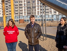 В «Лесном лагере» побывали представители муниципального предприятия, обслуживающего площадку, управления ЖКХ и народного фронта