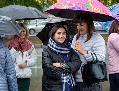 Концерт в поддержку референдума в ЛНР, ДНР, а также в Херсонской и Запорожской областях прошел в Благовещенске