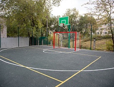 В Благовещенске открыли ещё одну территорию, благоустроенную по программе «1000 дворов»