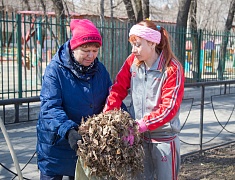 Общегородской субботник "Город берегу"