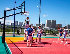 Лесную спортплощадку открыли в Благовещенске