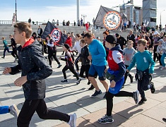 Более 300 благовещенцев поучаствовали в народной пробежке