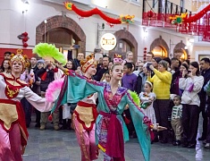 В Благовещенске встретили китайский Новый год