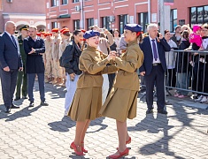 Ретропоезд «Победа» прибыл в Благовещенск