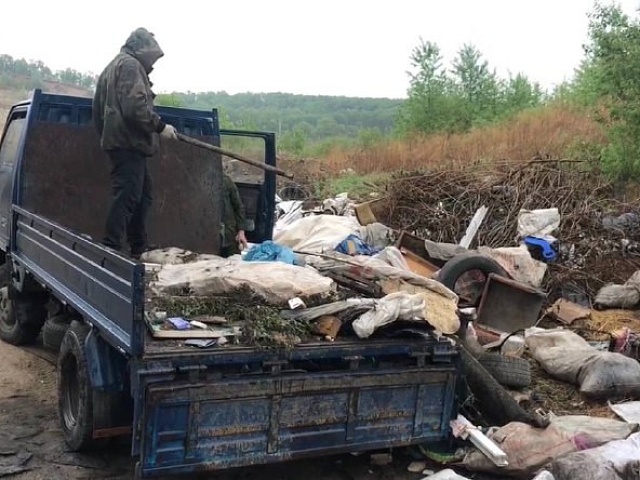 С начала года в Благовещенске «избавились» от 94 несанкционированных свалок