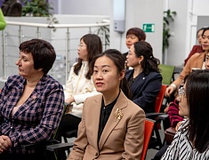 Женская делегация района Айгунь города Хэйхэ в Благовещенске