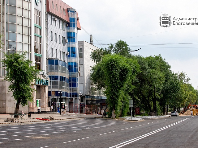 «Инфраструктура для жизни» меняет дорожную сеть Благовещенска