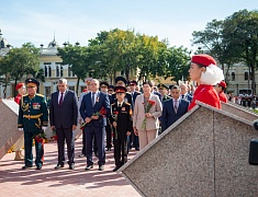  В Благовещенске отметили 80-летие окончания Второй мировой войны