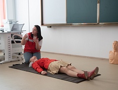 В школе №16 открыли месячник оборонно-массовой, военно-патриотической и спортивной работы