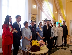 В Благовещенске чествовали золотых юбиляров супружеской жизни