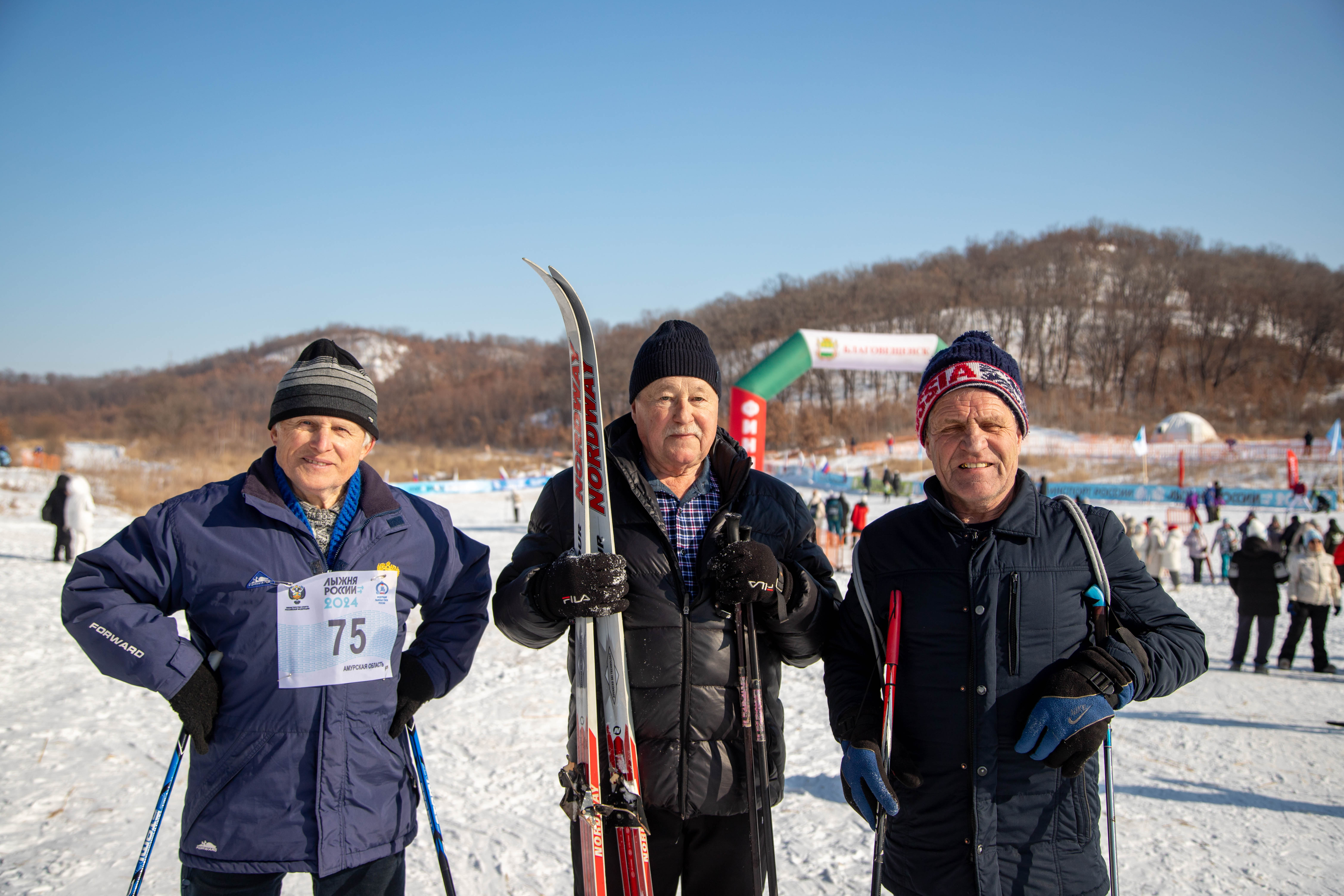 В Благовещенске прошла «Лыжня России»