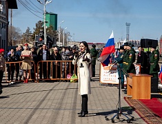 Благовещенск встретил агитпоезд «Сила в правде»