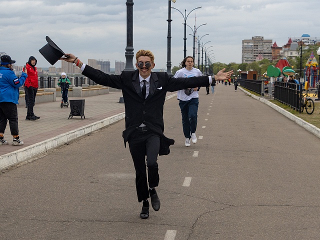 «Зеленый марафон» пробежал фан-клуб Благовещенска