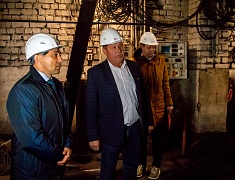 Мэр Благовещенска Олег Имамеев выехал на проблемные участки теплосетей