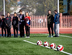 В Благовещенске открыли стадион Алексеевской гимназии