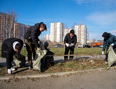 К акции «Город берегу» присоединились спортсмены федерации тхэквондо ИТФ