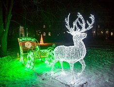 Благовещенск преображается к Новому году