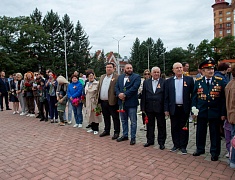 В Благовещенске почтили память погибших во Второй мировой войне