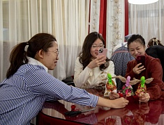 Женская делегация района Айгунь города Хэйхэ в Благовещенске