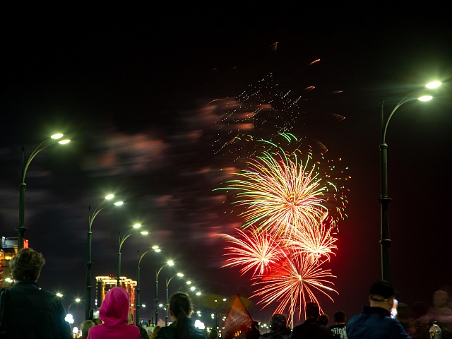 Более тысячи залпов салюта прогремит над Благовещенском в новогоднюю ночь