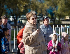 В Благовещенске открыли территории, благоустроенные по программе «1000 дворов» 