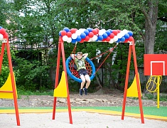 Ещё одну инклюзивную детскую площадку открыли в Благовещенске