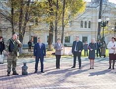Автобус Победы вернулся в Благовещенск