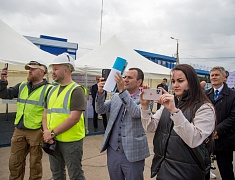 В благовещенском аэропорту началось строительство нового терминала с телетрапами