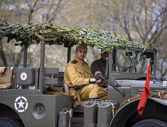 Торжественное прохождение войск в честь Дня Победы