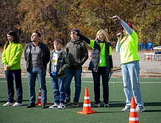 Сто юных благовещенцев с особенностями здоровья пробежали марафон