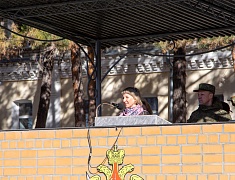 В Благовещенске юнармейцы соревнуются в военно-спортивной игре "Победа"