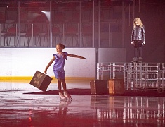 Юные благовещенские фигуристы представили программу «Помним сердцем», посвященную Дню Победы