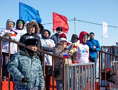 Соревнования по хоккею в рамках Международного российско-китайского фестиваля зимних видов спорта