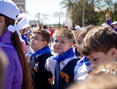 Посвящение школьников Благовещенска в «Орлята России» 