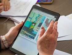 Члены жюри под председательством заммэра Виктории Хопатько подвели промежуточные итоги конкурса на лучшие эскизы 