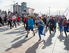 Более 300 благовещенцев поучаствовали в народной пробежке