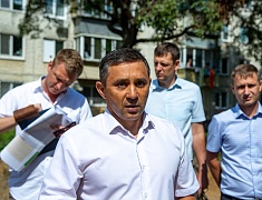 Олег Имамеев проконтролировал работы по реконструкции тепловых сетей