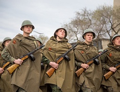 Торжественное прохождение войск в честь Дня Победы
