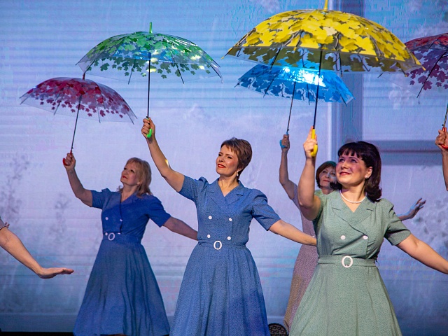 В Благовещенске выступил танцевальный коллектив «Татьяна»