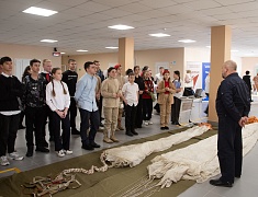 В школе №16 открыли месячник оборонно-массовой, военно-патриотической и спортивной работы