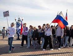  В Благовещенске прошел общегородской «Парад студенчества»