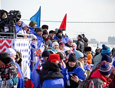 На Амуре между Благовещенском и Хэйхэ прошли Российско-китайские зимние игры