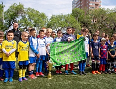 На базе стадиона гимназии №1 стартовали «Футбольные каникулы»