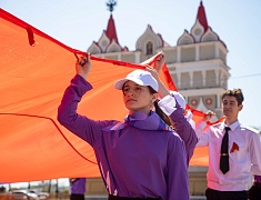 Посвящение школьников Благовещенска в «Орлята России» 