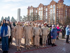 Всероссийская акция приуроченная к 80-летию полного освобождения Ленинграда от фашистской блокады